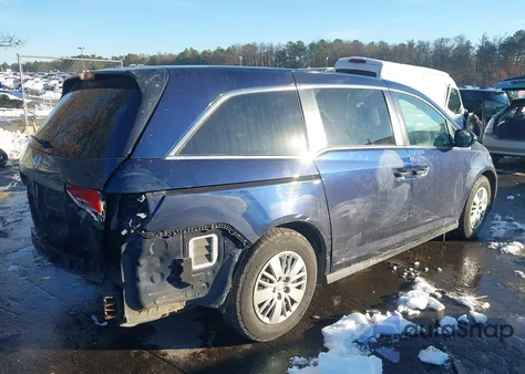 2015 Honda Odyssey Lx из США, поврежденный, VIN 5FNRL5H20FB125592